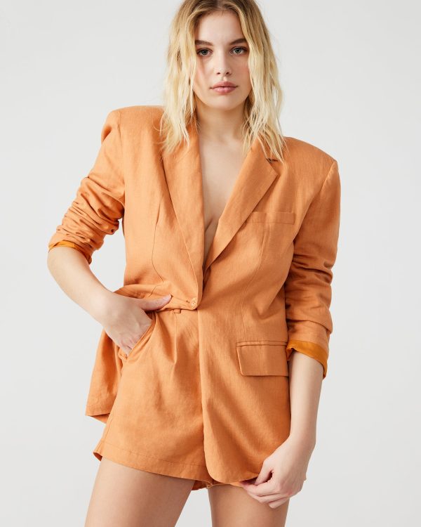 IMELDA SHORTS CARAMEL - Image 5
