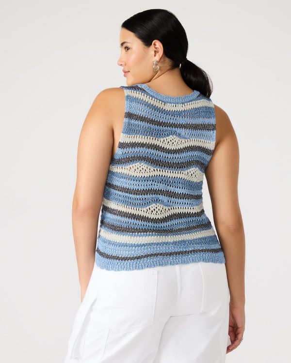 HANNAH TOP BLUE MULTI - Image 3