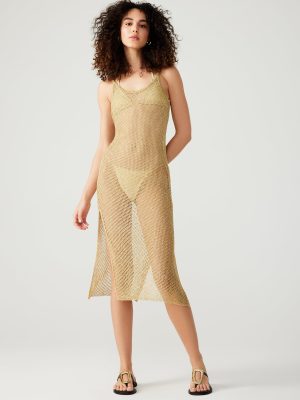 ANISHA DRESS GOLD