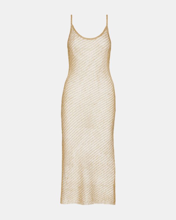 ANISHA DRESS GOLD - Image 8