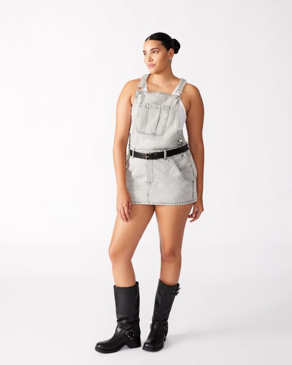 TAMIA DRESS LIGHT GREY - Image 2