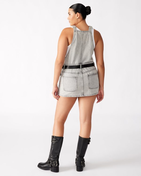 TAMIA DRESS LIGHT GREY - Image 5