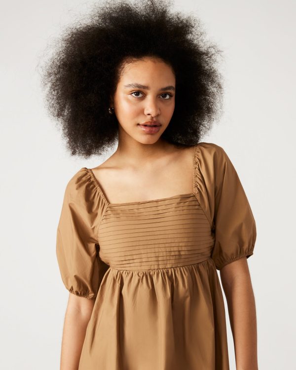 INARA DRESS BEIGE - Image 5