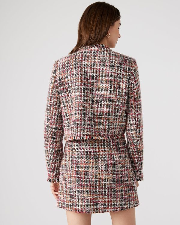ANTOINETTE JACKET RED MULTI - Image 4