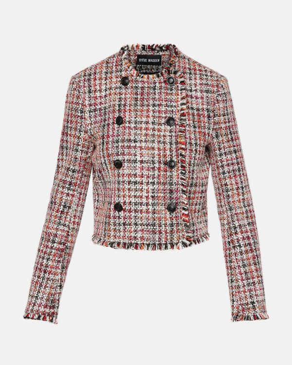 ANTOINETTE JACKET RED MULTI - Image 9