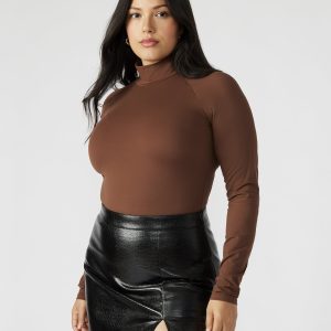 NELLE BODYSUIT BROWN