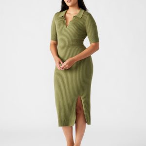 LINDY DRESS OLIVE