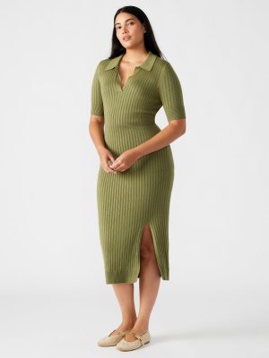 LINDY DRESS OLIVE