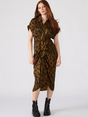 TORI DRESS LEOPARD