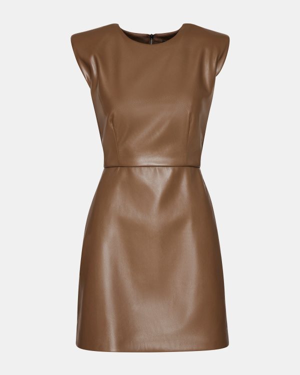 BELEN DRESS BROWN - Image 7