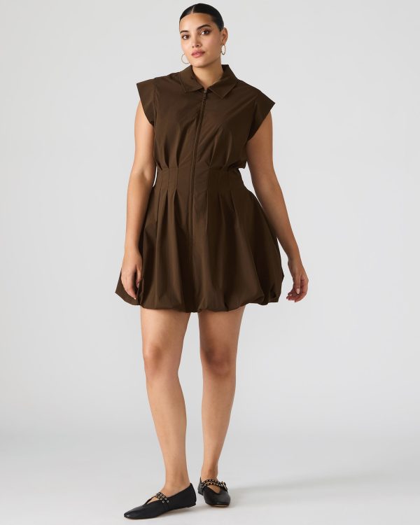 DYANNE DRESS DARK ESPRESSO - Image 2