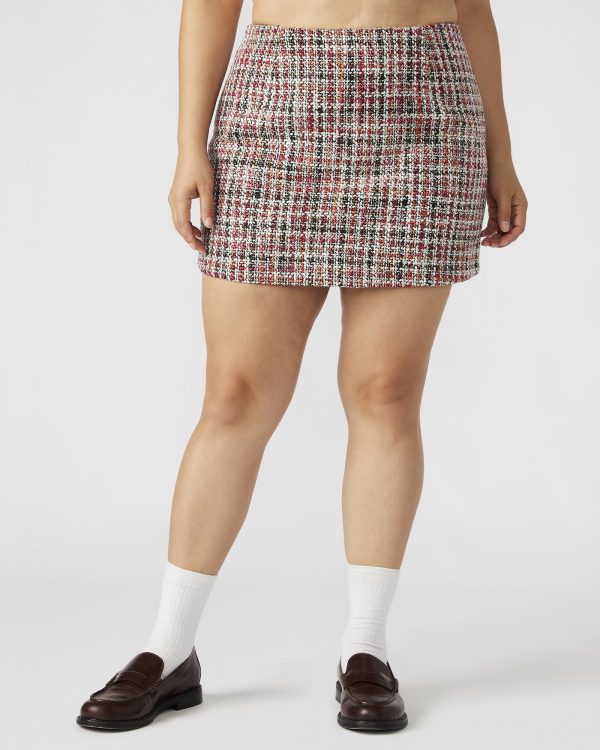 MATTEA SKIRT RED MULTI - Image 3