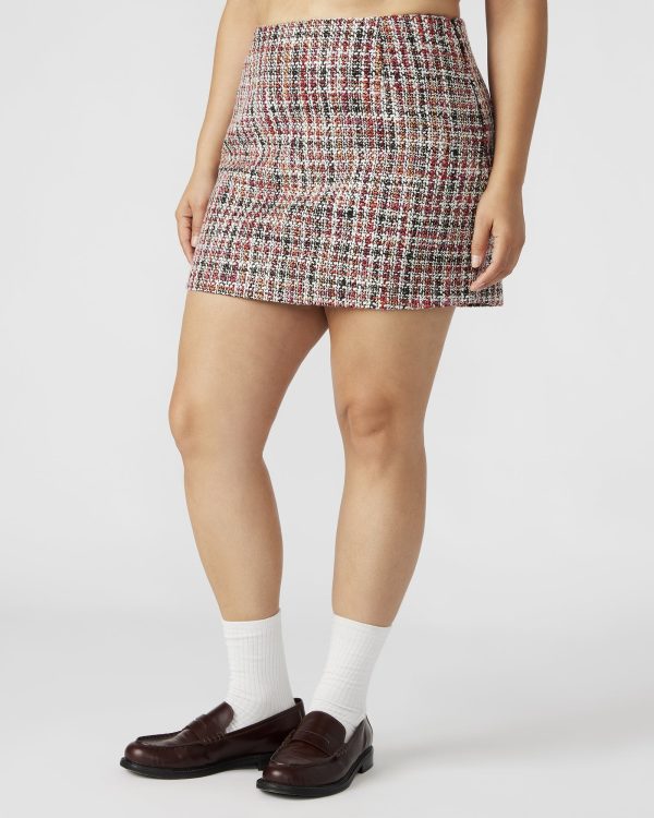 MATTEA SKIRT RED MULTI - Image 4