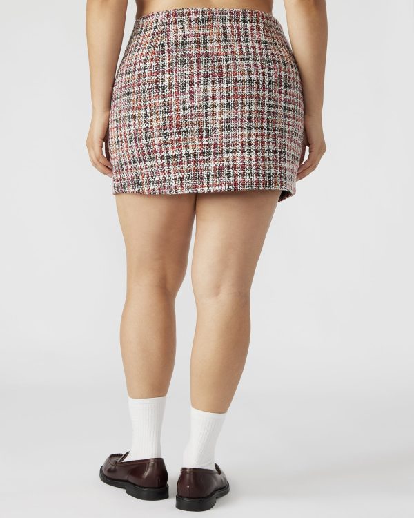 MATTEA SKIRT RED MULTI - Image 5
