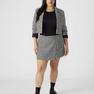 LEON SKIRT BLACK/WHITE