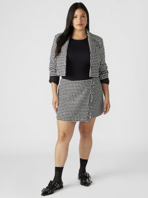LEON SKIRT BLACK/WHITE