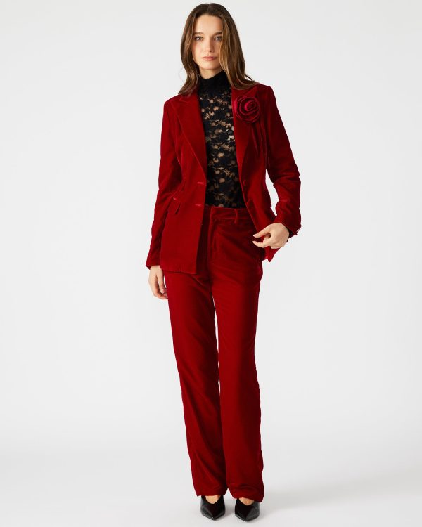 MERENE BLAZER RED - Image 4