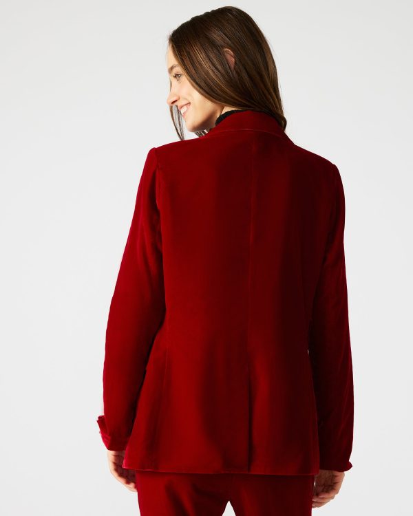 MERENE BLAZER RED - Image 3