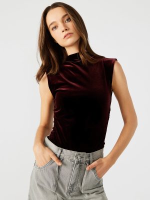 NIKOLA BODYSUIT WINE