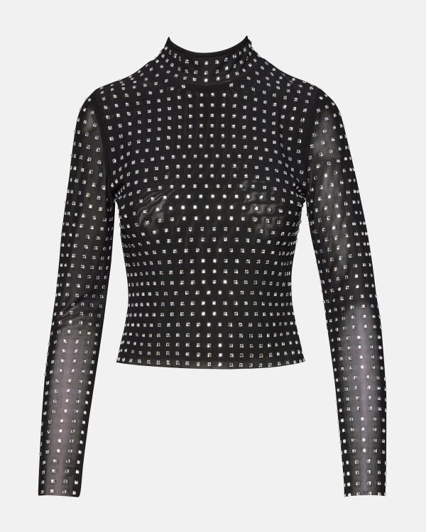 MELVINA TOP BLACK - Image 6