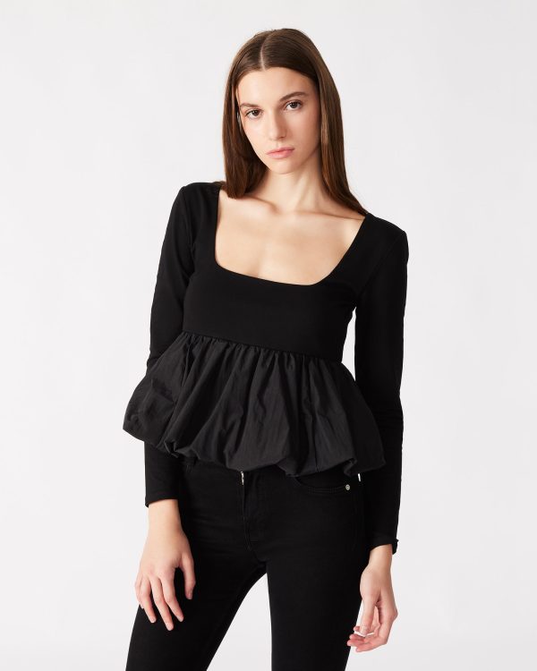 AVIELLE TOP BLACK - Image 2
