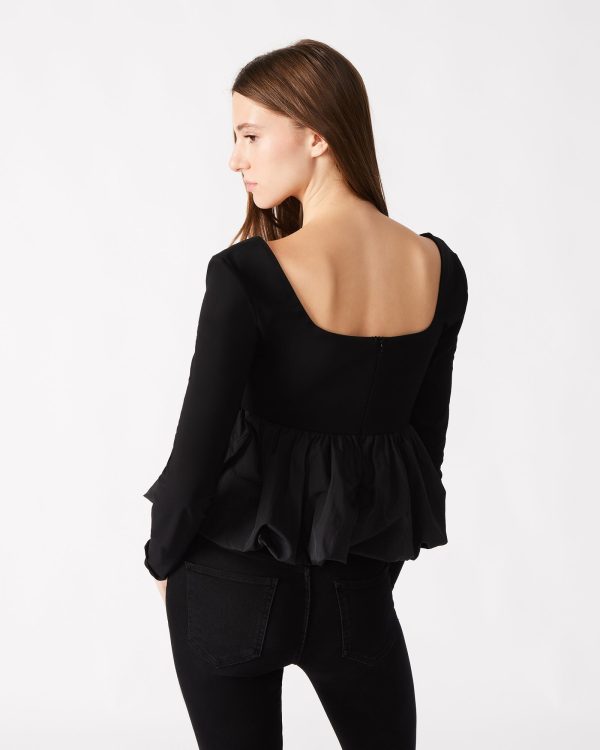 AVIELLE TOP BLACK - Image 3
