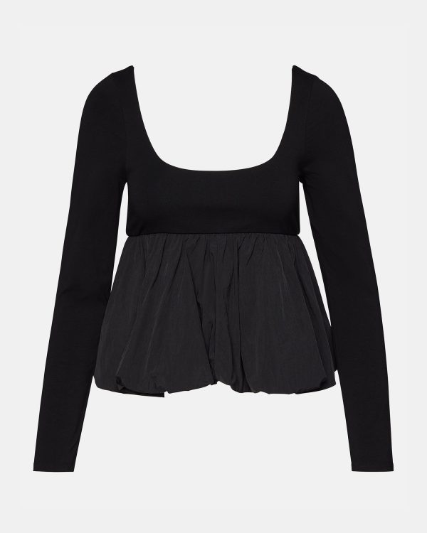 AVIELLE TOP BLACK - Image 6