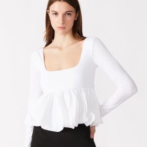 AVIELLE TOP WHITE