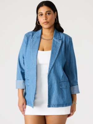 PAYTON DENIM BLAZER