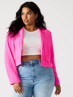 SERENEA BLAZER HOT PINK