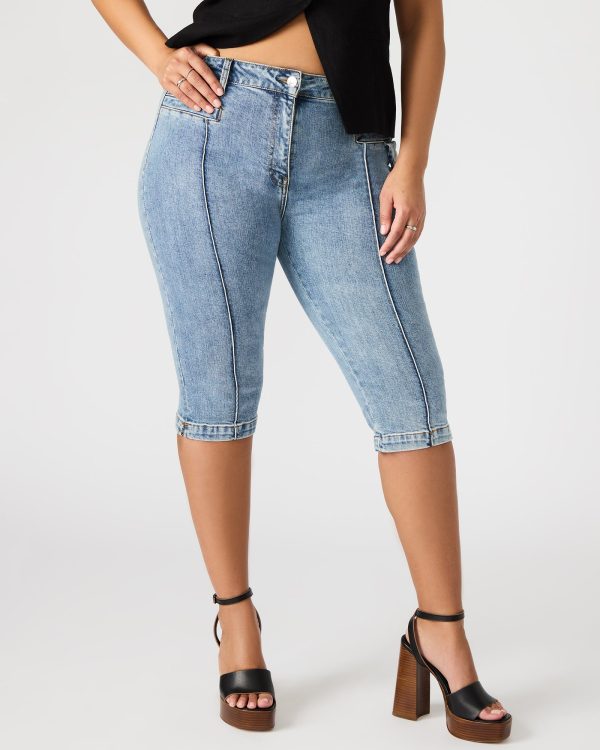 SKINNY DELRAY DENIM CAPRI PANT - Image 3