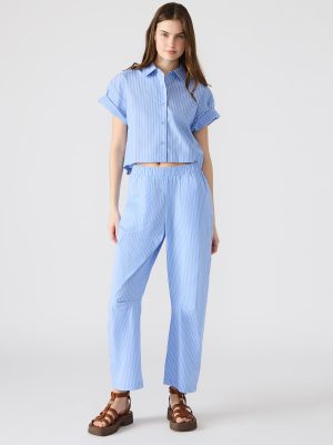 SAELYN PANT BLUE/WHITE