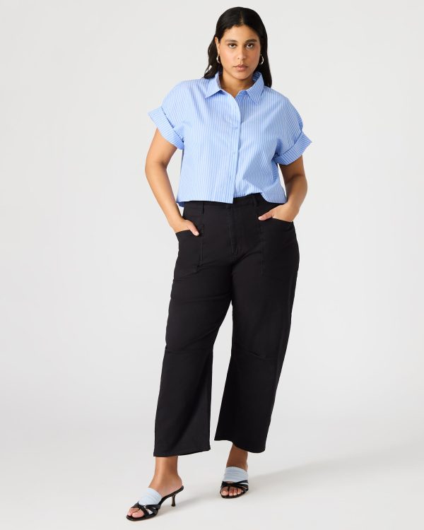 TULA TOP BLUE/WHITE - Image 6