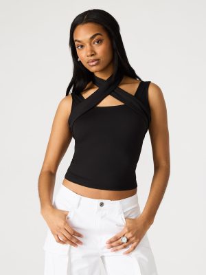 PERCY TOP BLACK