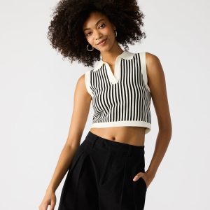 AMERY SWEATER BLACK/WHITE