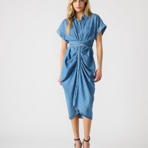 TORI DENIM DRESS