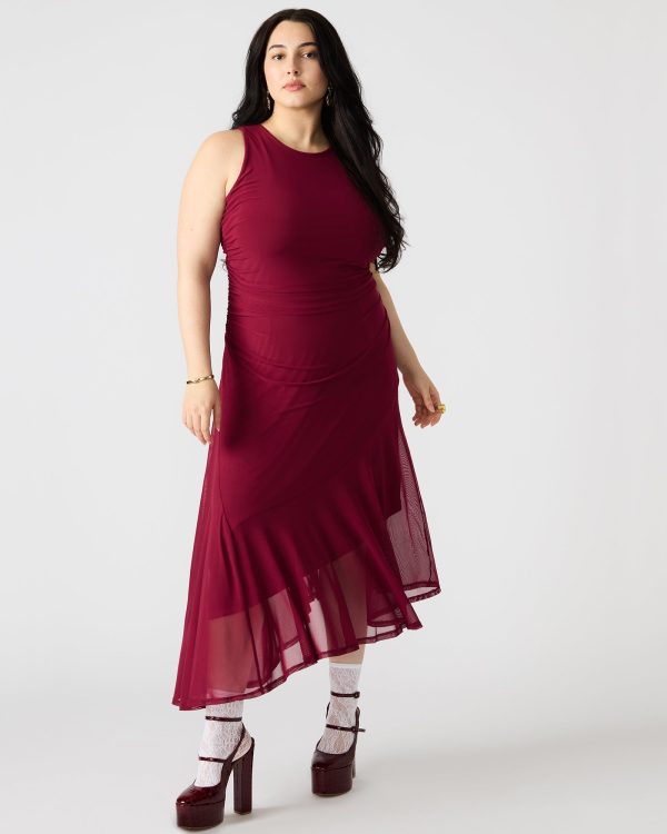 LANEY DRESS RED - Image 2
