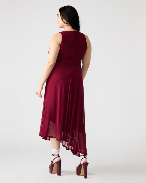 LANEY DRESS RED - Image 3