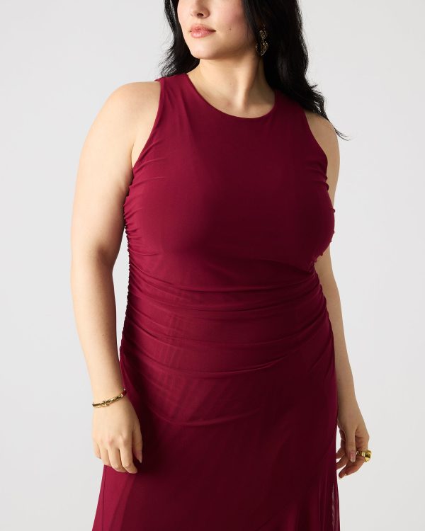 LANEY DRESS RED - Image 4