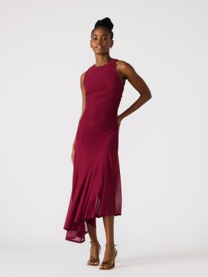 LANEY DRESS RED