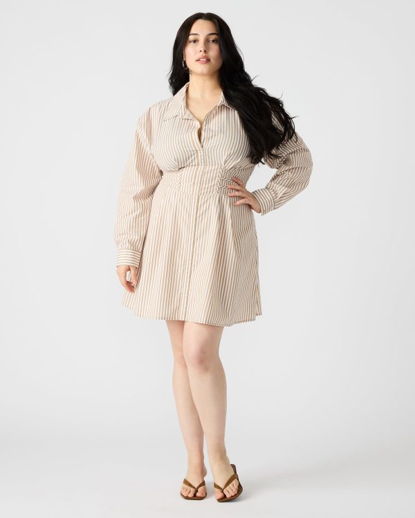 ARIA DRESS TAUPE - Image 2