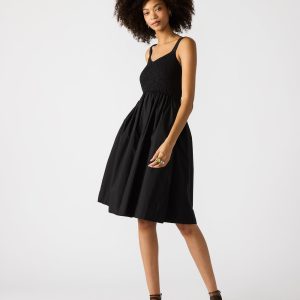 FLEUR DRESS BLACK