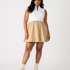 LYON DRESS TAUPE