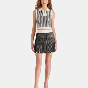 AMERY SKIRT BLACK/WHITE