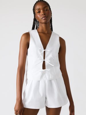 ALIZA TOP WHITE