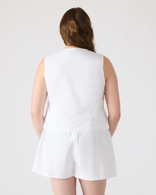 ALIZA TOP WHITE - Image 4