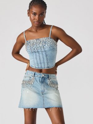 ERAS DENIM TOP