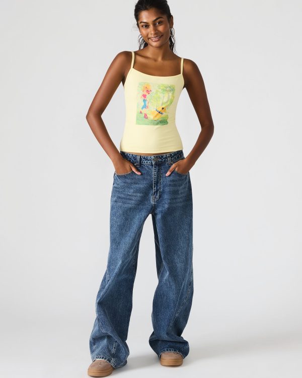 GOLDIE TANK PALE YELLOW - Image 4