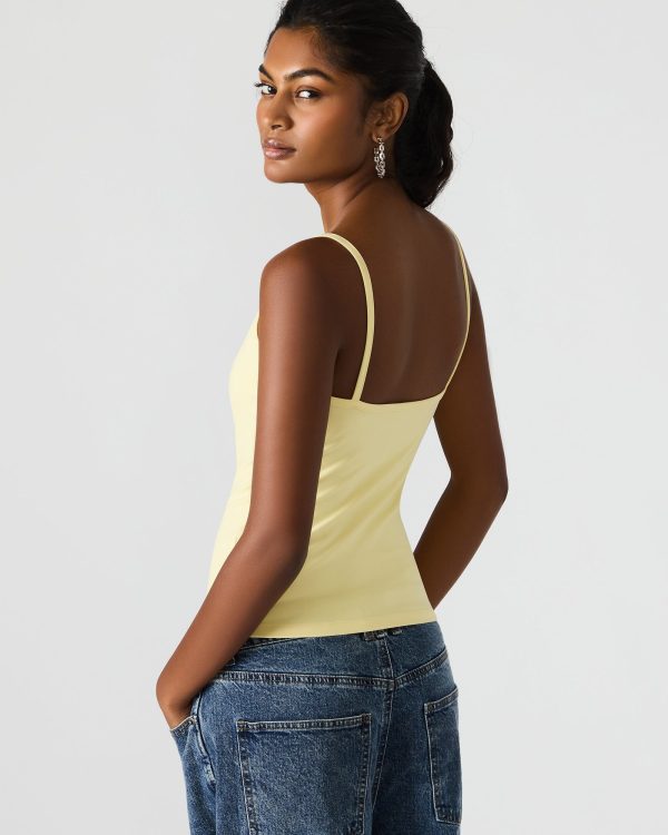 GOLDIE TANK PALE YELLOW - Image 3