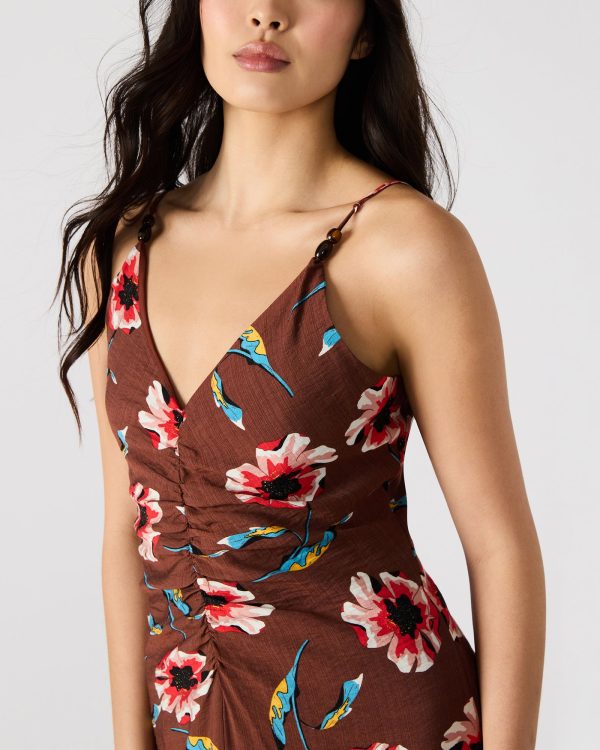 MONROE DRESS BROWN - Image 5